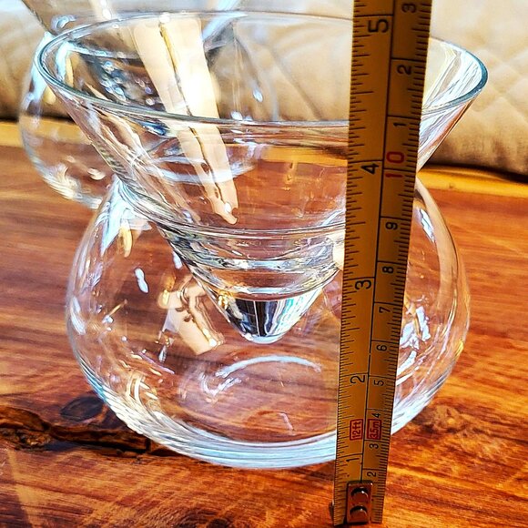 Vintage Stemless Martini Glasses w/ Chiller Bowls – Set of 6 Cocktail Barware - Picture 14 of 14